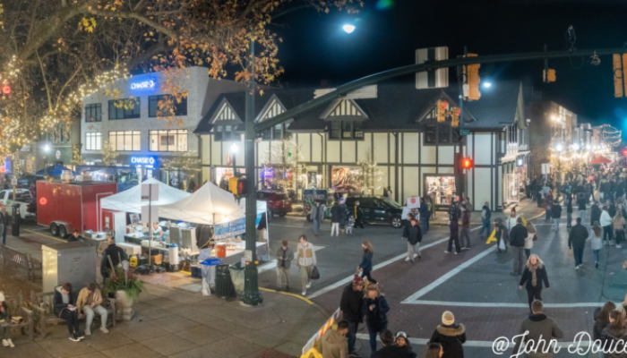 A festive evening in Sewickley celebrating Light Up Night